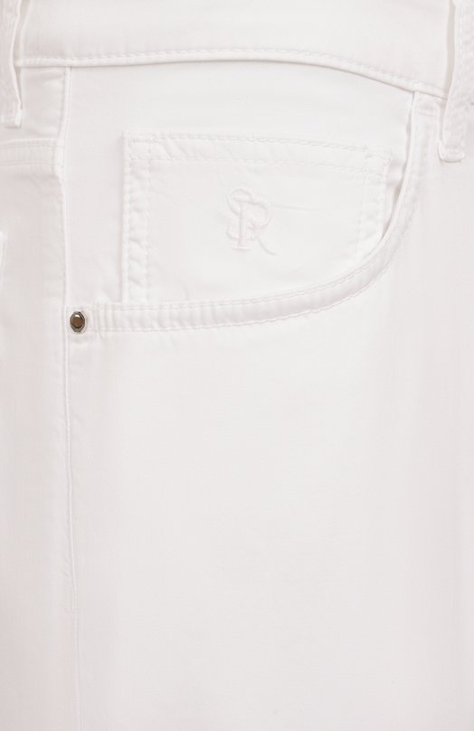 Хлопковые брюки Stefano Ricci MST41B0150/T0182 Белый  MST41B0150/T0182 Фото 6
