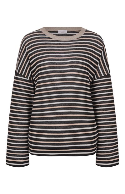 Женский льняной пуловер BRUNELLO CUCINELLI, арт. M1T272310