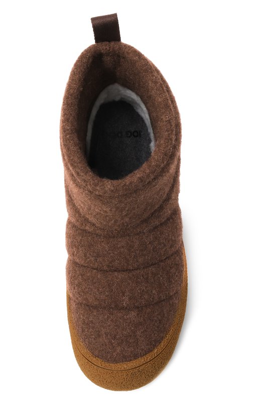 Шерстяные полусапоги Jog Dog 30246AW-0813 Коричневый  30246AW-0813 Фото 6