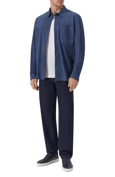 Замшевая рубашка STEFANO RICCI, арт. M7J6100352/SUEJS3_003, фото 2