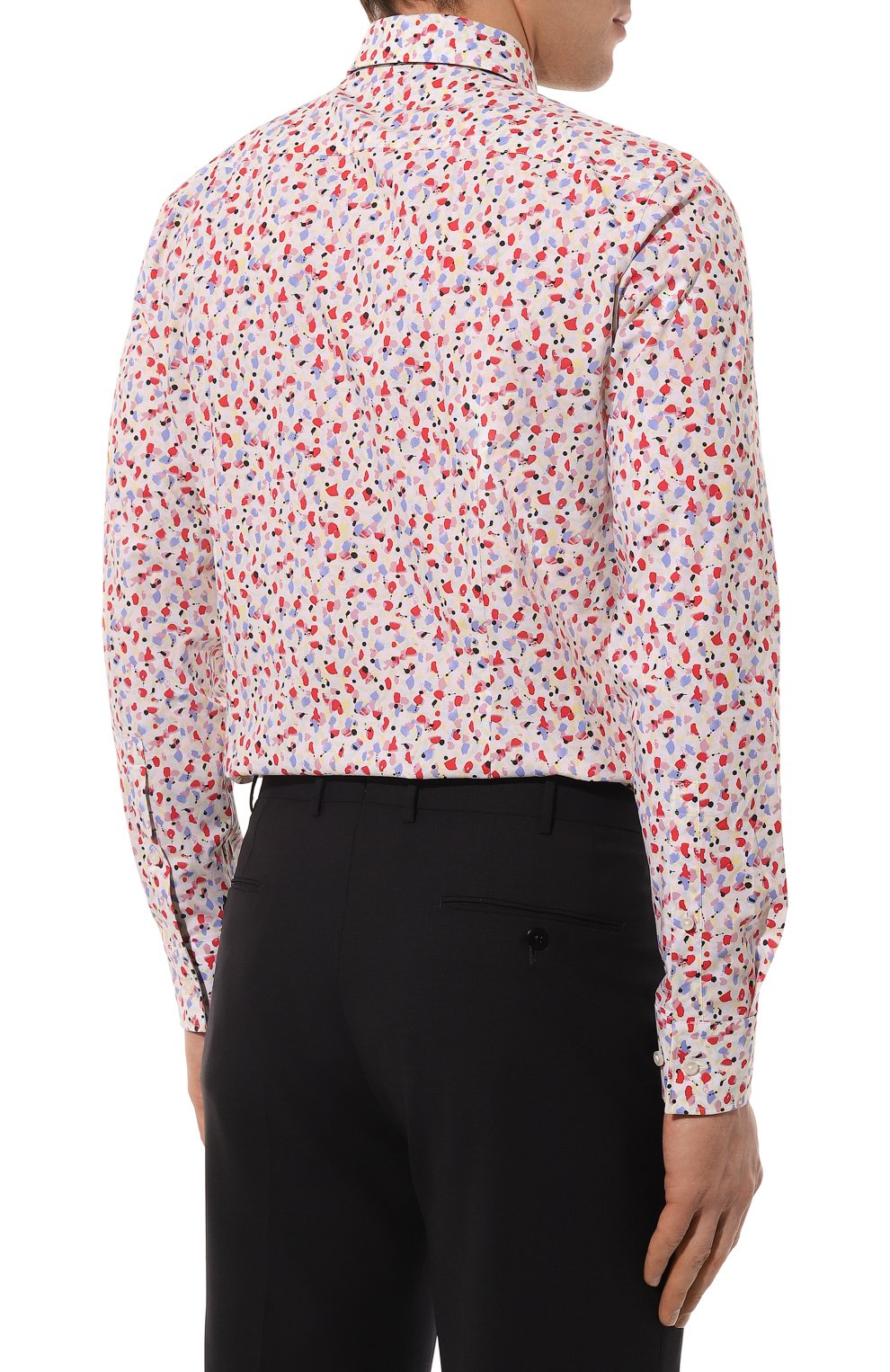 Хлопковая сорочка HUGO разноцветного цвета по цене 8870 руб., арт. 50490098, фото 5 Хлопковая сорочка HUGO, арт. 50490098, фото 5