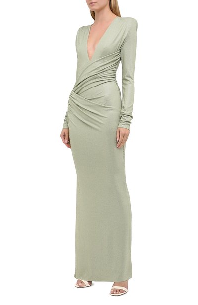 Платье из вискозы ALEXANDRE VAUTHIER, арт. 203DR1340B 1029B-202, фото 3