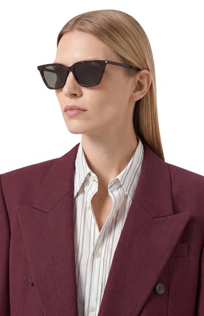 Женские солнцезащитные очки SAINT LAURENT, арт. SL 889 SULPICE THIN 002