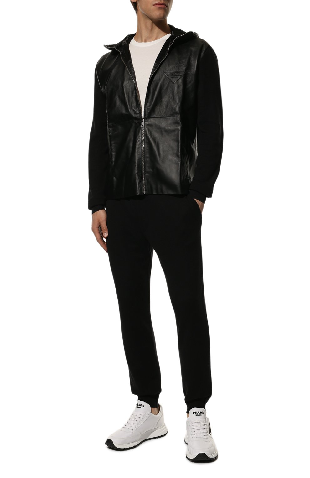 Комбинированная толстовка PRADA, арт. UMG102-1Z4R-F0002-221, фото 2