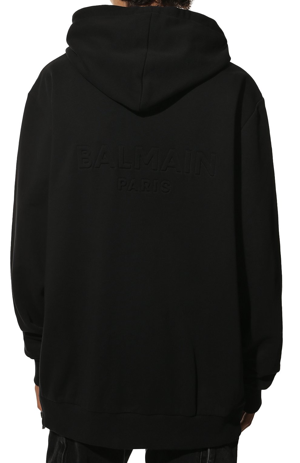 Хлопковая толстовка BALMAIN, арт. VH1JR010/B025, фото 4