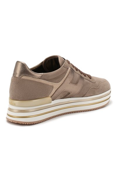 Замшевые кроссовки HOGAN, арт. HXW4830CB80Q25, фото 4