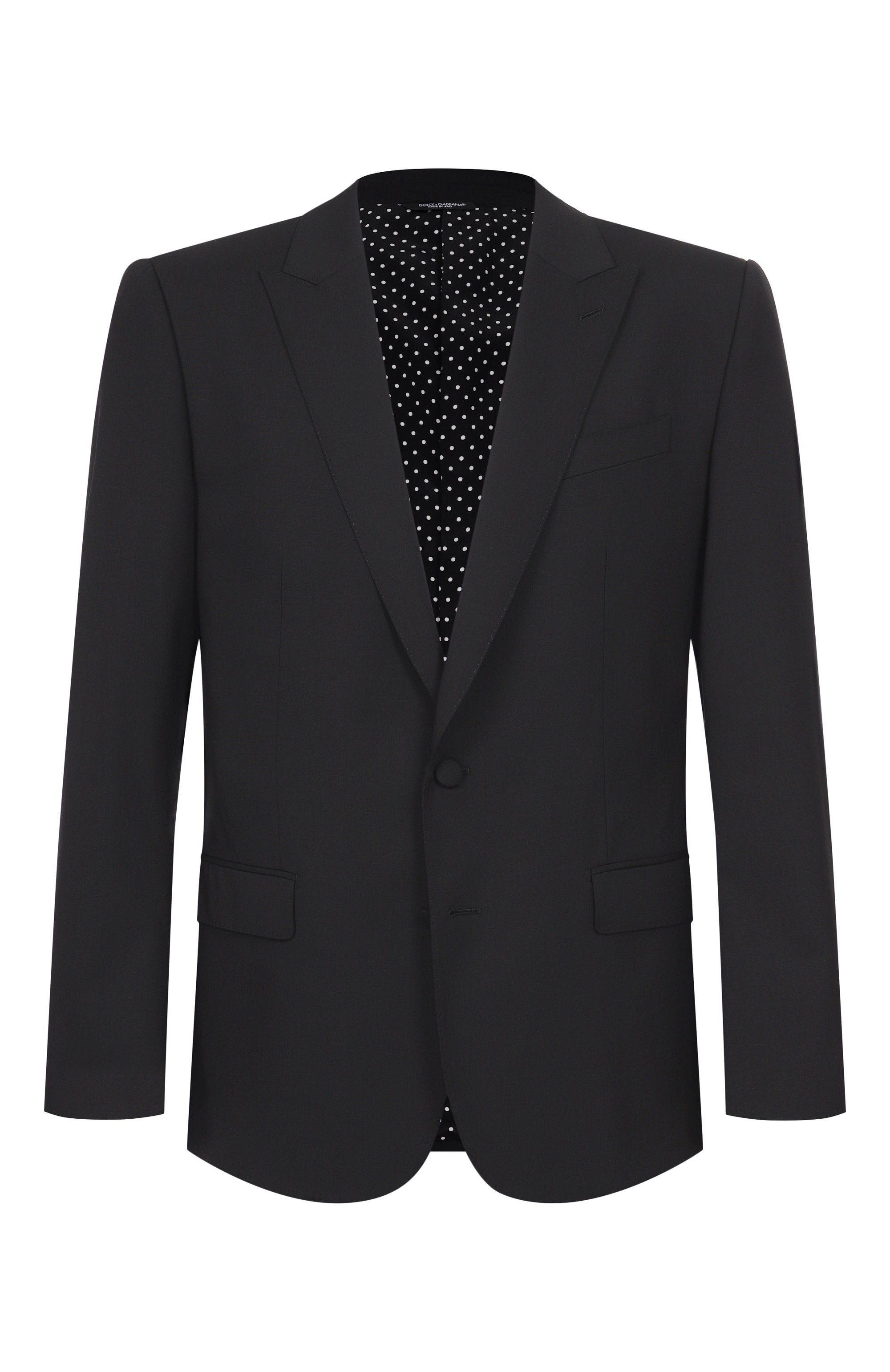 Шерстяной пиджак DOLCE & GABBANA, арт. G2VZ7T/FUBFT, фото 1