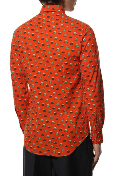 Хлопковая рубашка MC2 SAINT BARTH, арт. STBM SIKELIA/SIK0001/00666B, фото 4