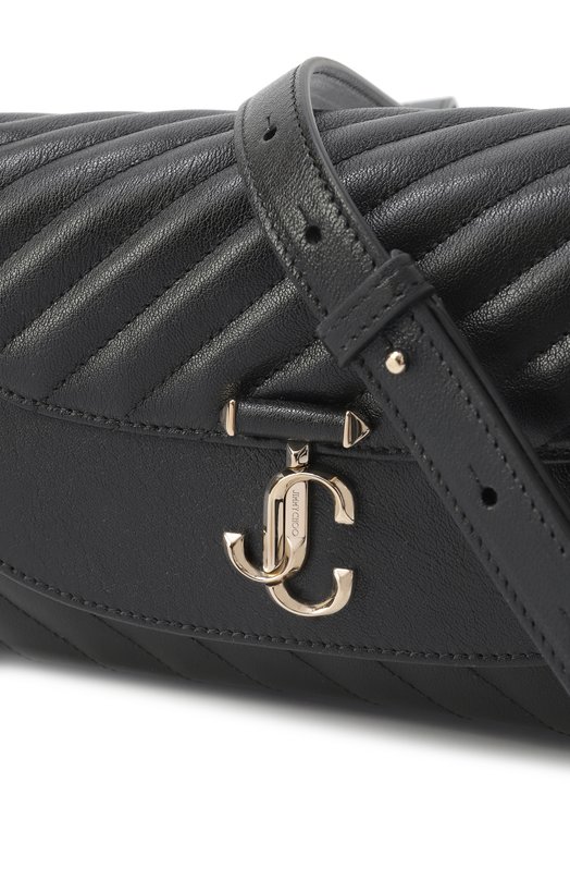 Сумка Avenue Jimmy Choo AVNCURVET0PHANDLEQ0J Чёрный  AVNCURVET0PHANDLEQ0J Фото 3