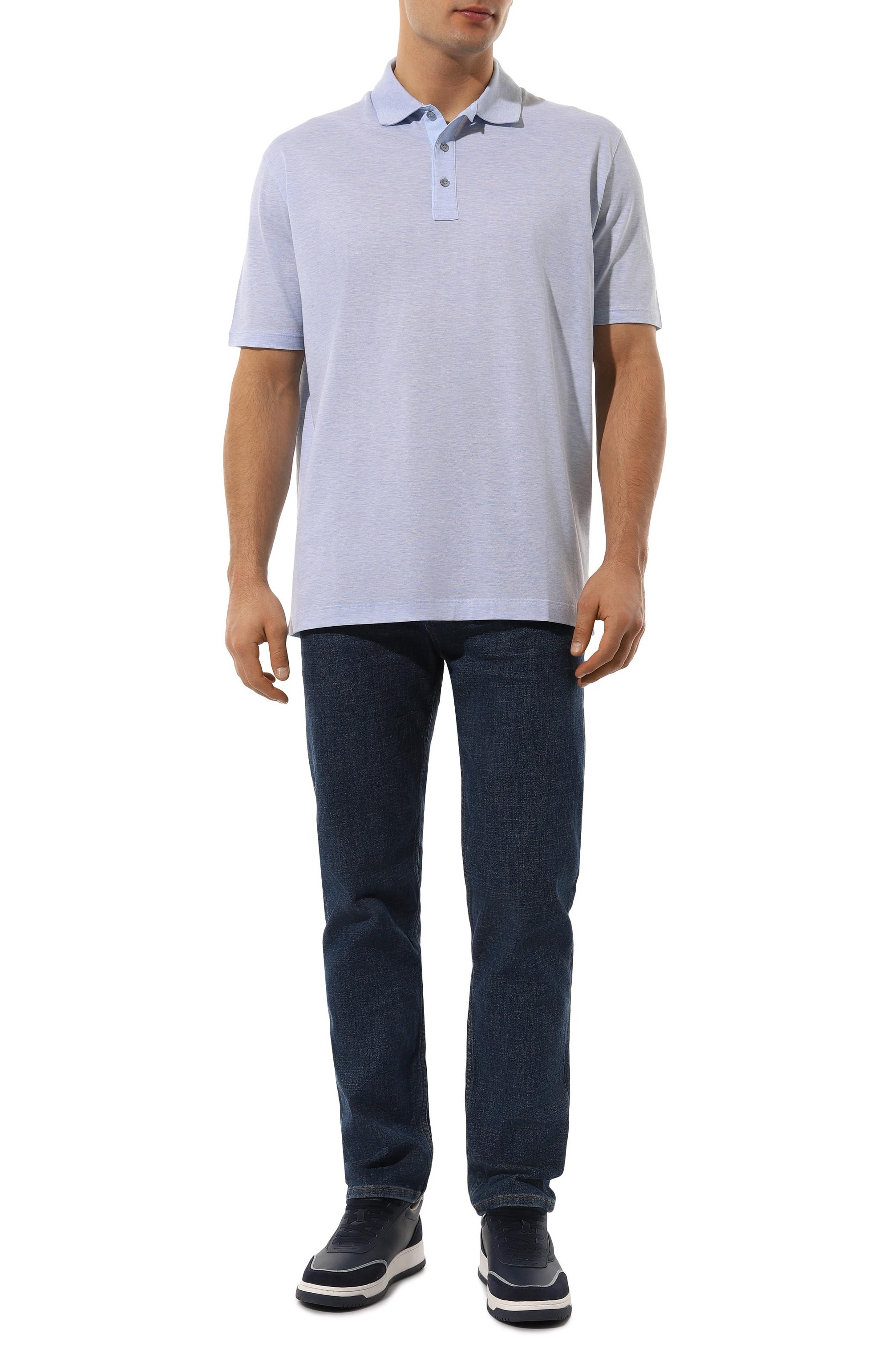 Хлопковое поло PAUL&SHARK, арт. 25411224/S, фото 2