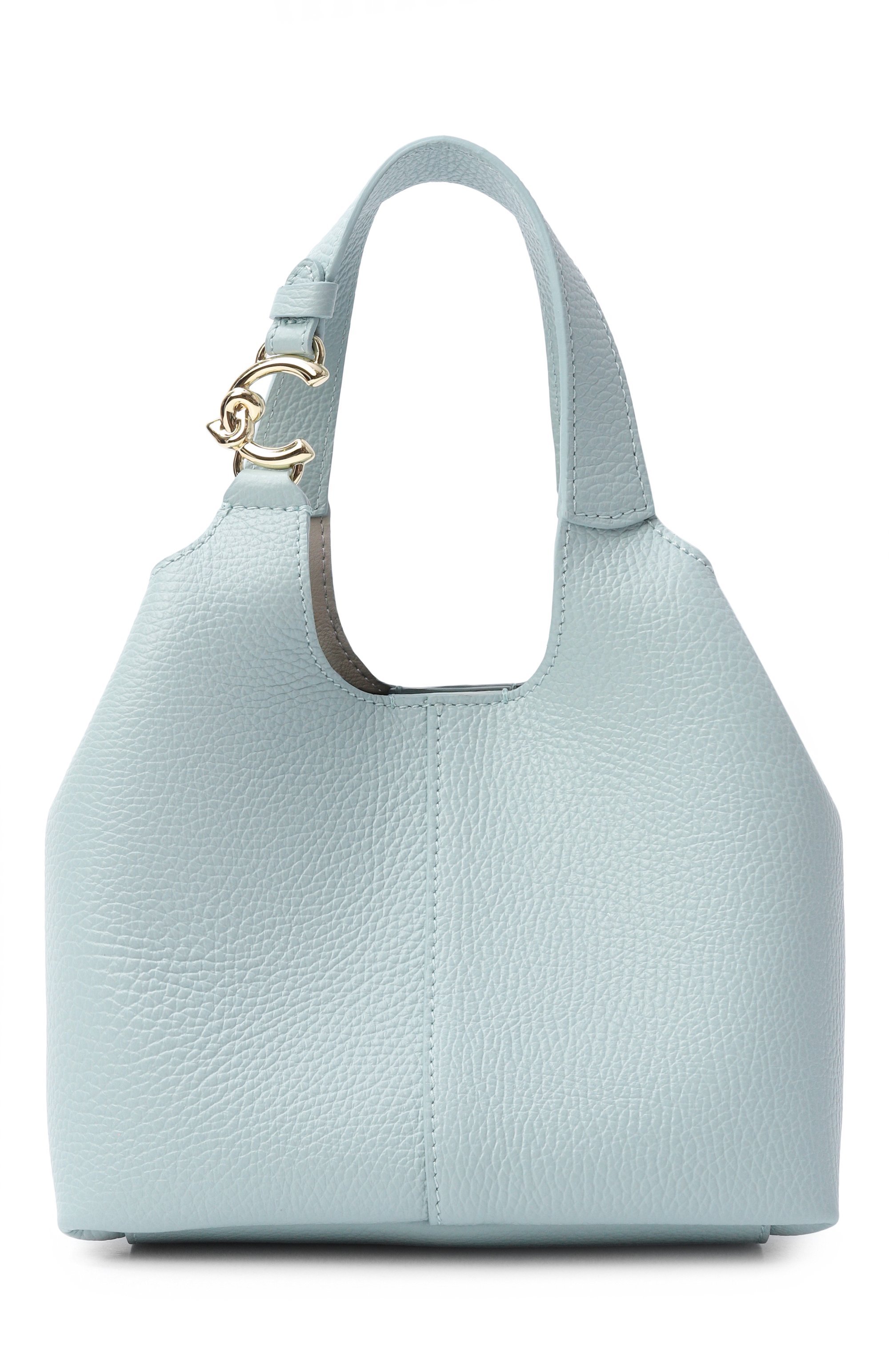 Сумка c-easy mini COCCINELLE бирюзового цвета по цене 31300 руб., арт. E1 SHA 58 01 01, фото 1 Сумка c-easy mini COCCINELLE, арт. E1 SHA 58 01 01, фото 1