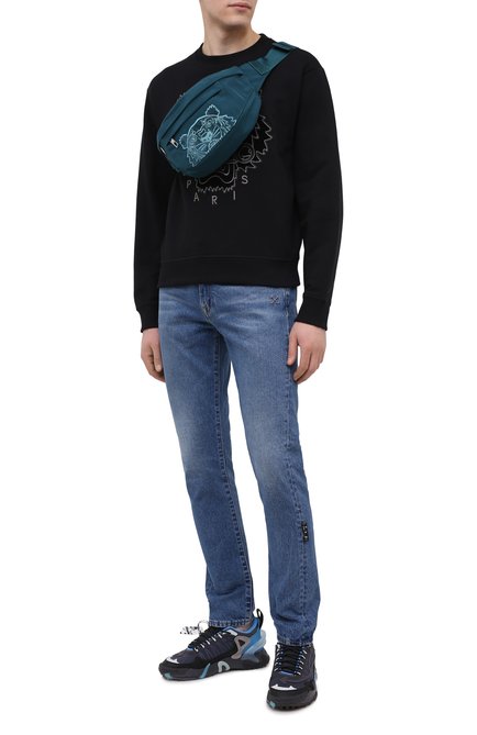 Мужская текстильная поясная сумка KENZO, арт. FA65SF305FQ6