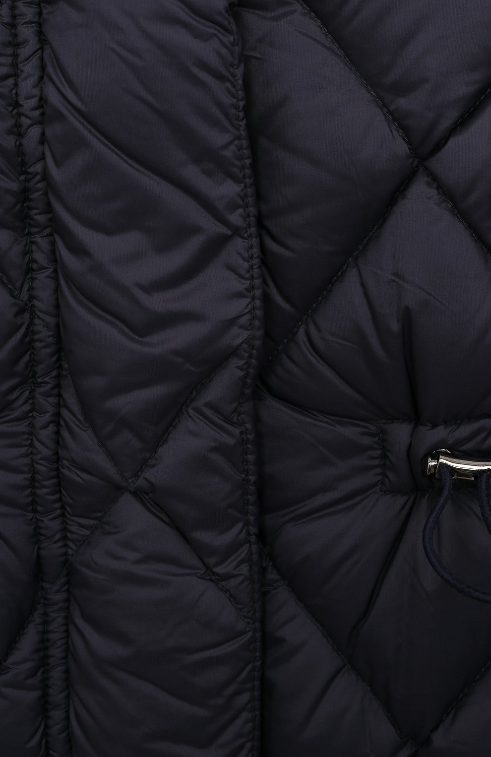 Пуховое пальто IL GUFO синего цвета по цене 62100 руб., арт. A23GP323N0068/2A-4A, фото 3 Пуховое пальто IL GUFO, арт. A23GP323N0068/2A-4A, фото 3