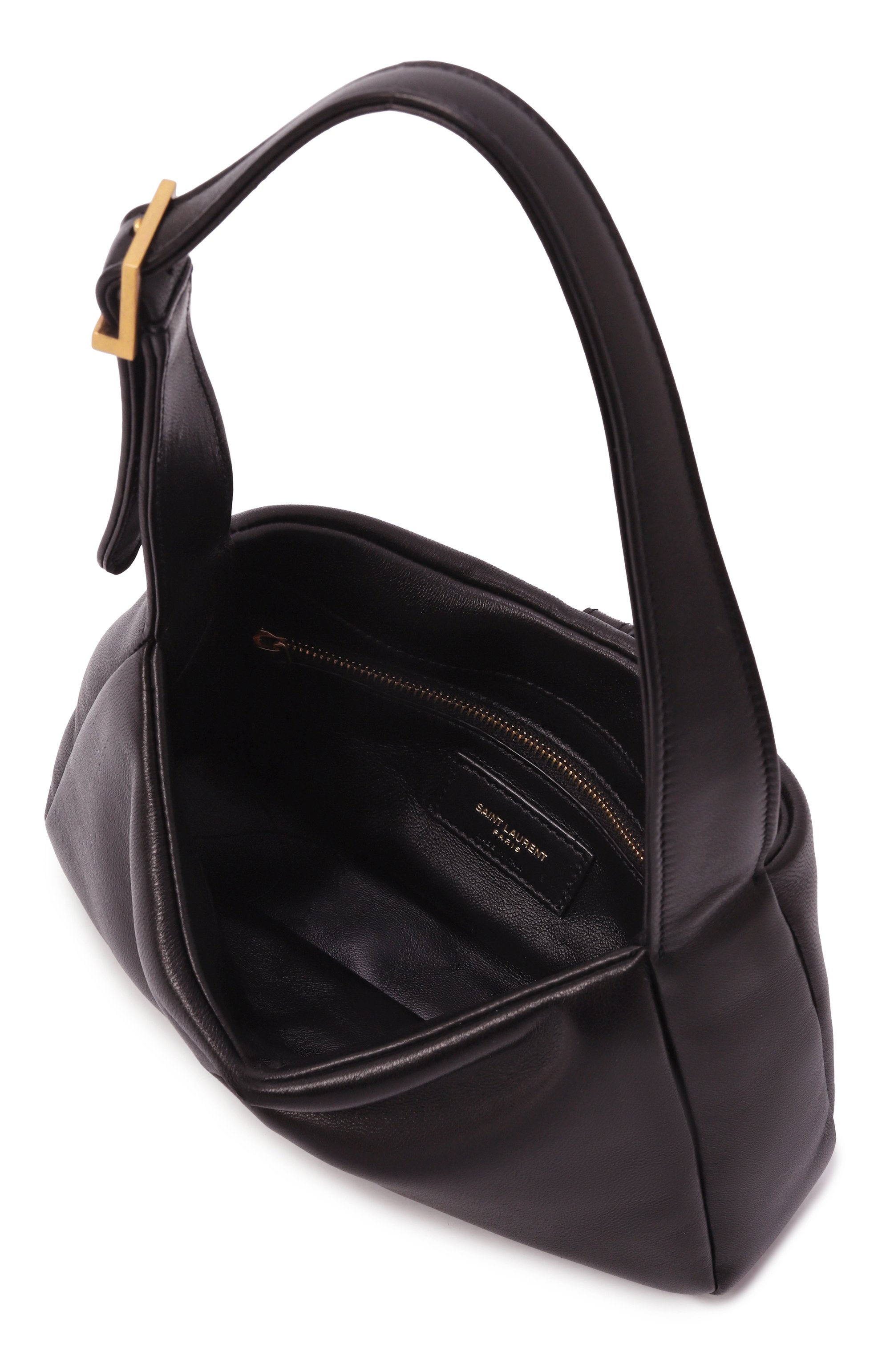 Сумка le 5 à 7 SAINT LAURENT черного цвета по цене 299500 руб., арт. 763419/AACX7, фото 5 Сумка le 5 à 7 SAINT LAURENT, арт. 763419/AACX7, фото 5