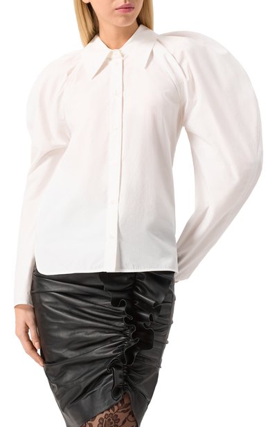 Хлопковая рубашка NINA RICCI, арт. 24ACT0005/C01077, фото 3