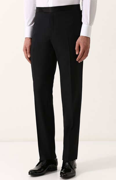 Шерстяной приталенный смокинг LANVIN, арт. RMSU0008-M00600ALS, фото 4