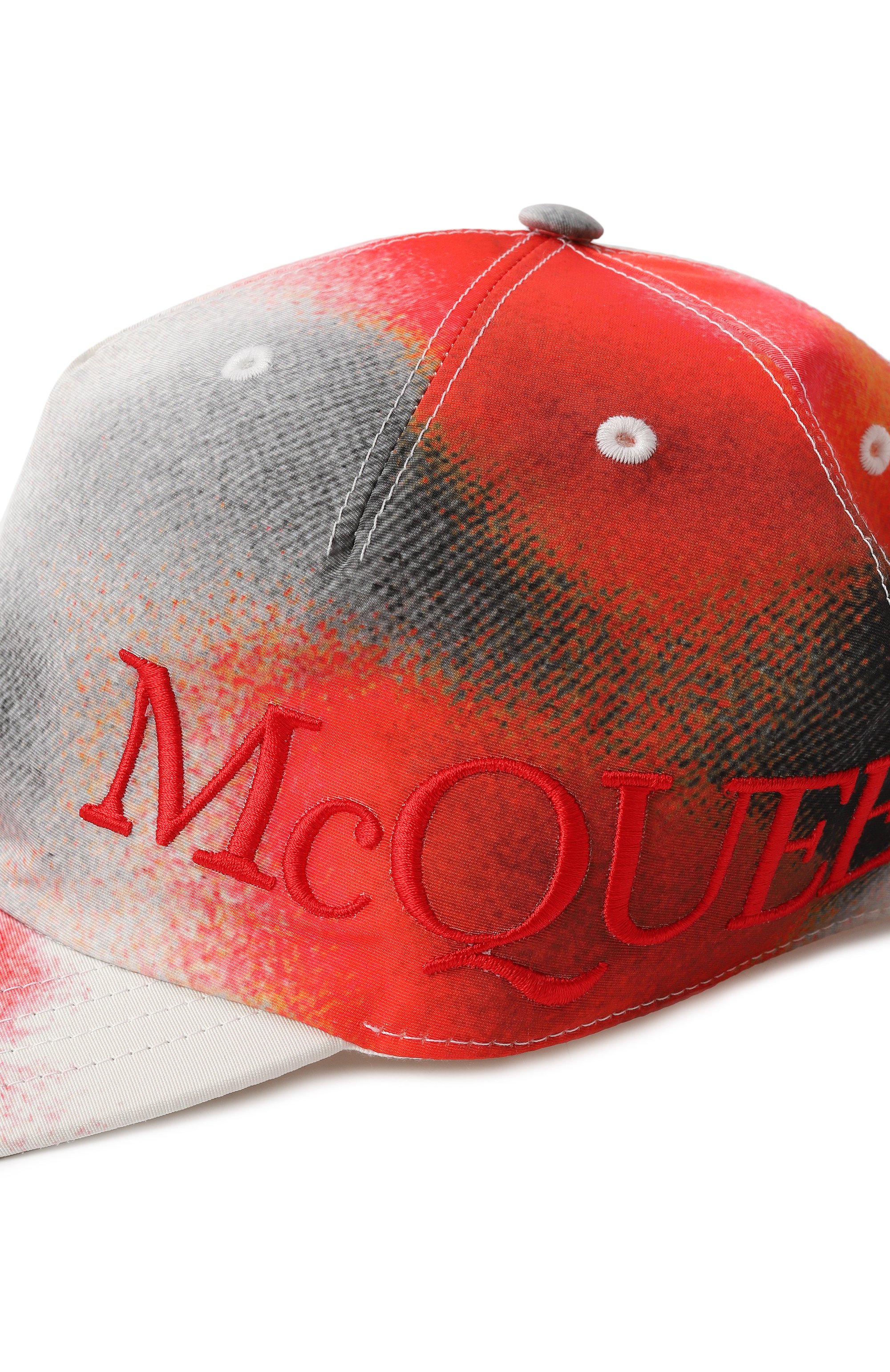 Бейсболка ALEXANDER MCQUEEN разноцветного цвета по цене 46950 руб., арт. 775843/4404Q, фото 4 Бейсболка ALEXANDER MCQUEEN, арт. 775843/4404Q, фото 4