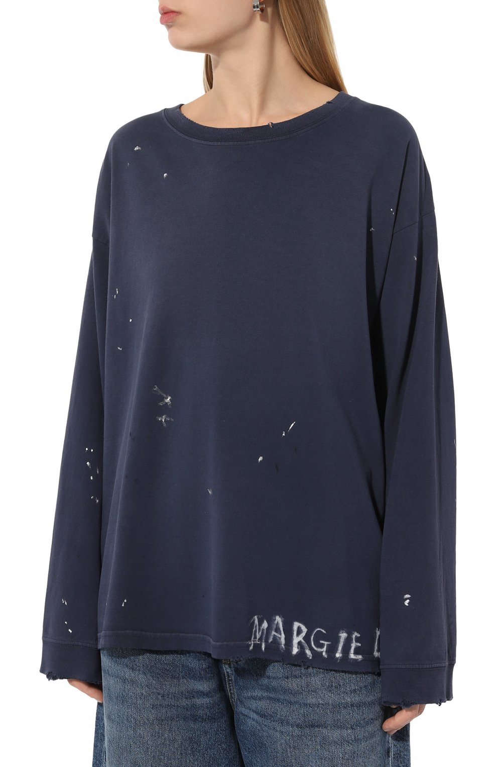 Хлопковый лонгслив MAISON MARGIELA, арт. S50GC0696/S24567, фото 6