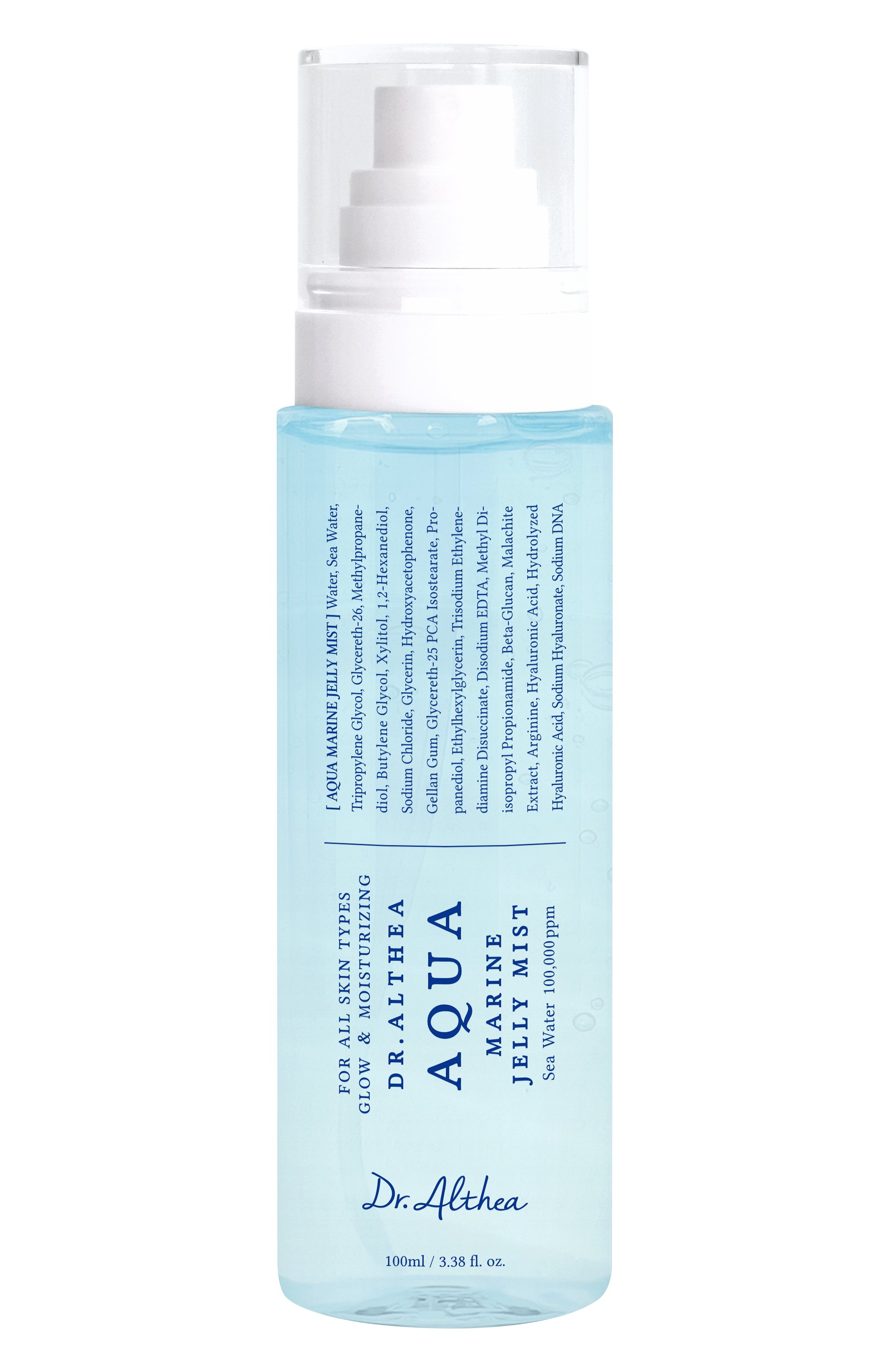 Мист для лица с гиалуроновой кислотой и морскими экстрактами aqua marine jelly mist (100ml) DR. ALTHEA, арт. 256184, фото 1