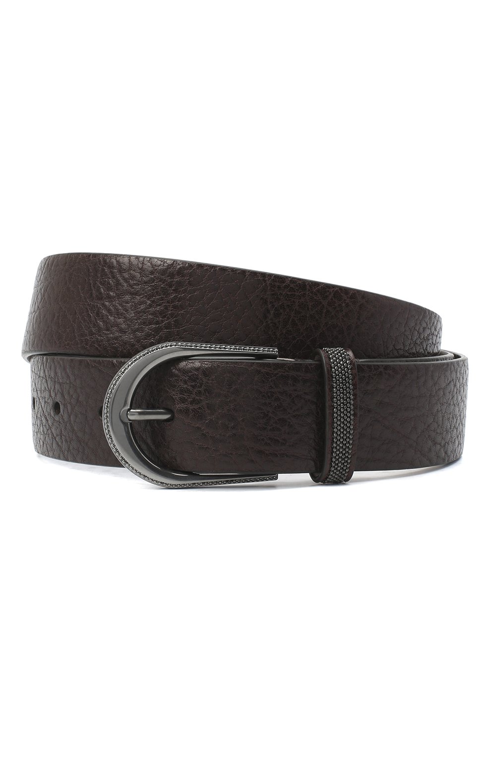 Кожаный ремень BRUNELLO CUCINELLI, арт. M0JUMC31GP, фото 1