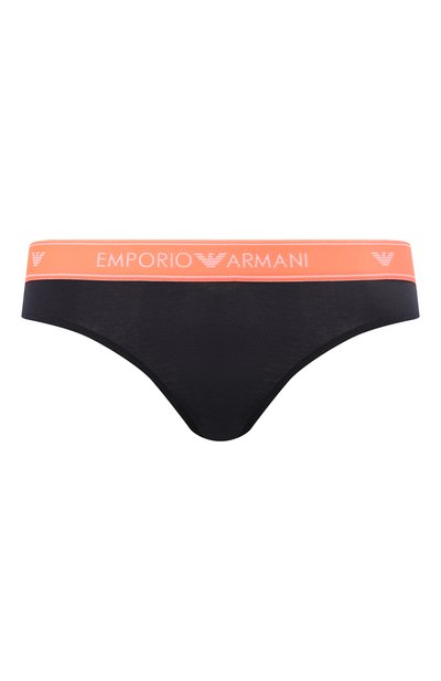 Женские хлопковые трусы-слипы EMPORIO ARMANI, арт. 162525/9P317