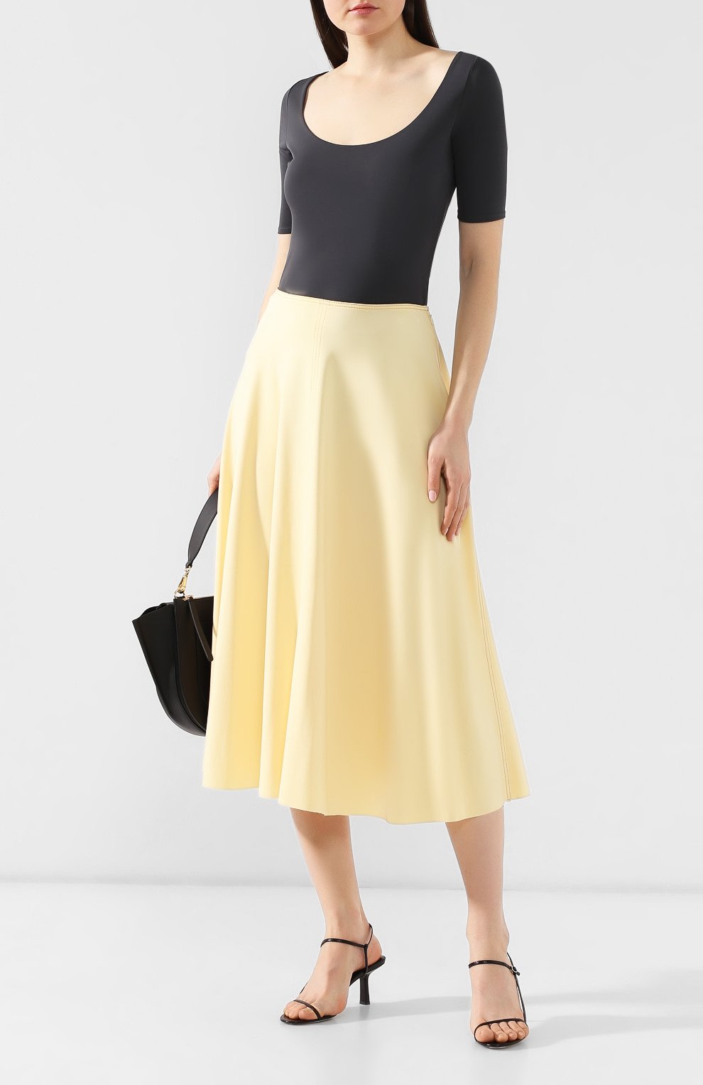 Боди из вискозы ACNE STUDIOS, арт. AL0067, фото 2