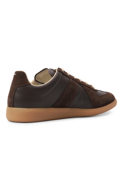 Кожаные кеды Replica Maison Margiela S58WS0109/P1895 Коричневый  S58WS0109/P1895 Фото 5