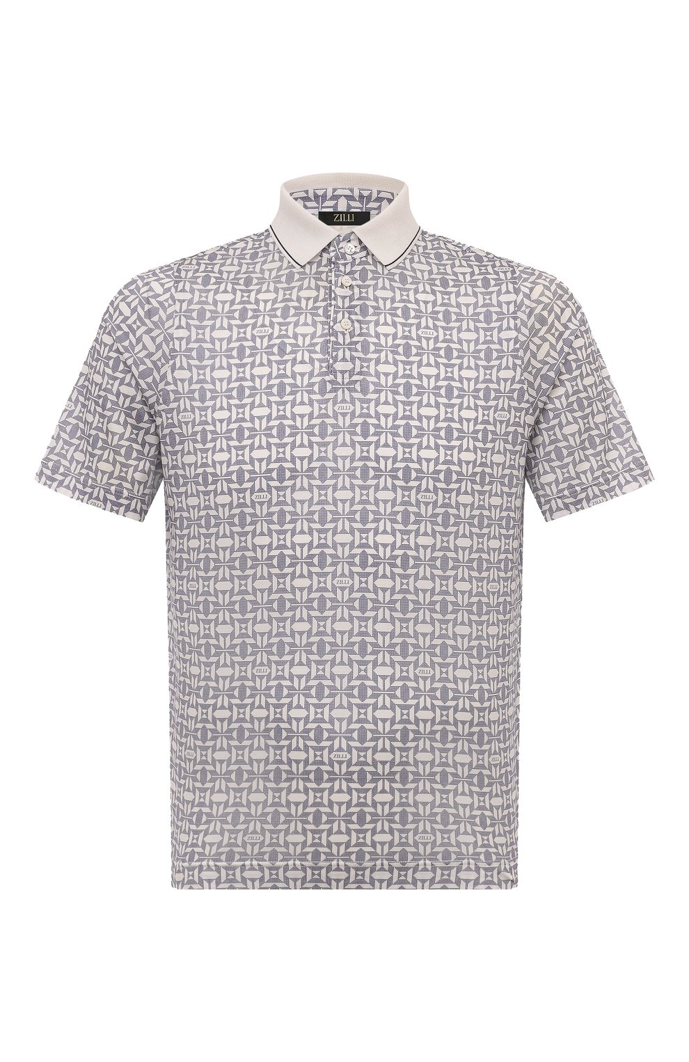 Хлопковое поло ZILLI, арт. KBP002M0110VZLU00, фото 1
