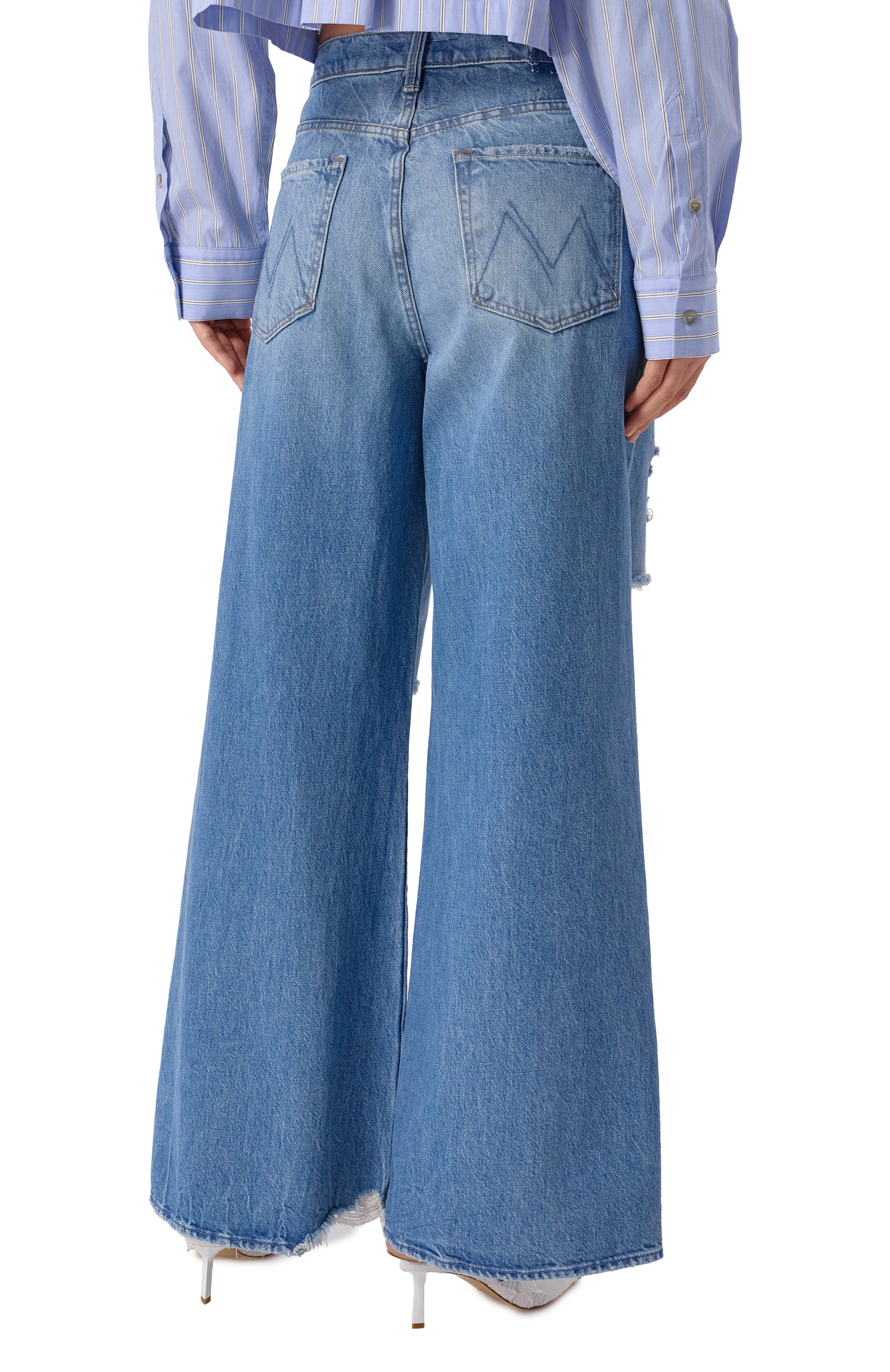 Джинсы the ditcher roller sneak MOTHER, арт. 10395-1085/B, фото 4