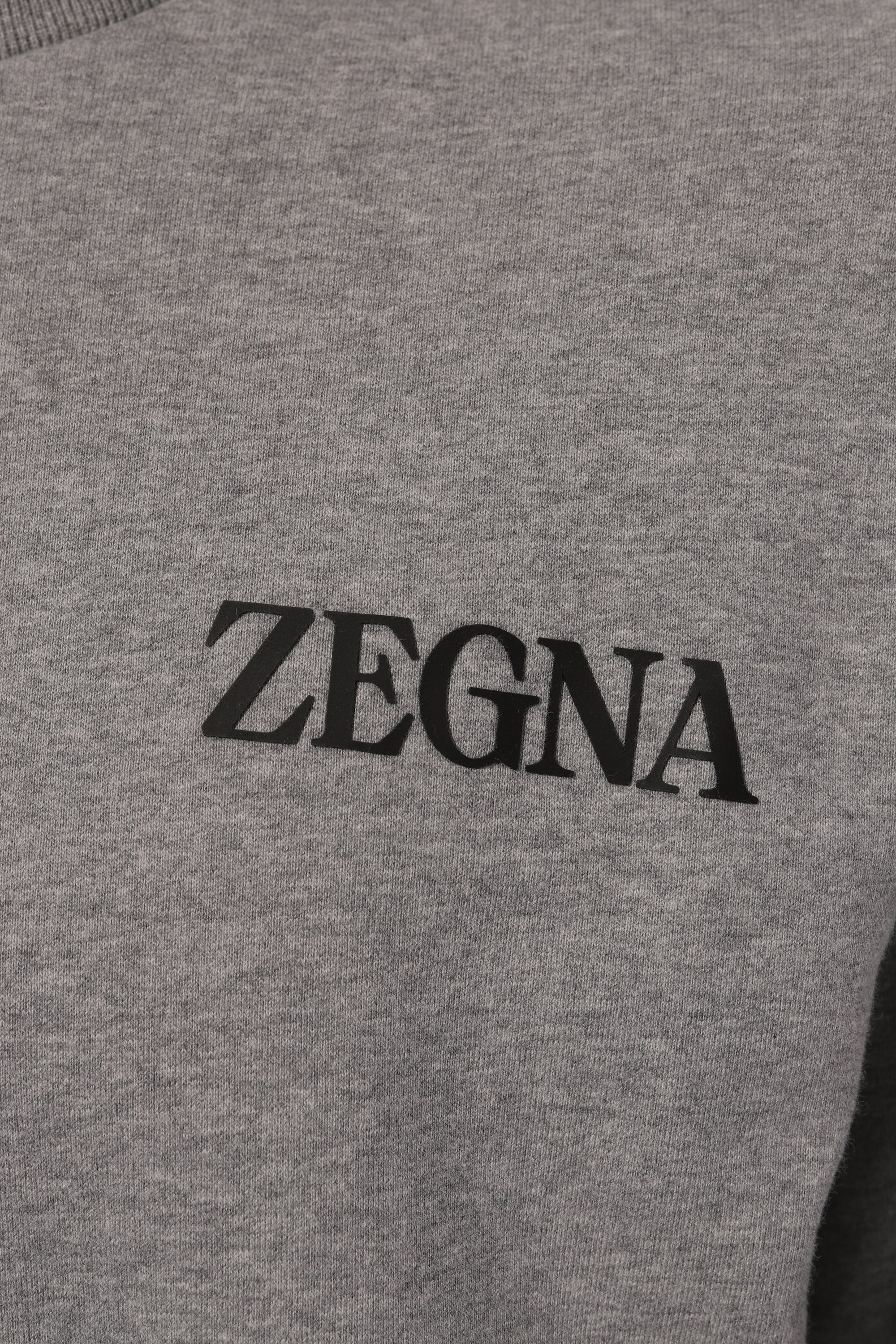 Хлопковый свитшот ZEGNA, арт. UD522A7/D872, фото 5