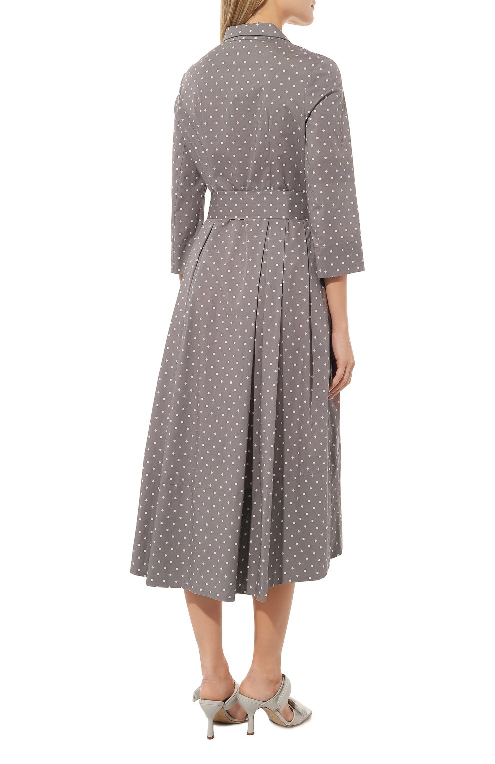 Хлопковое платье VICTORIA ANDREYANOVA, арт. TS-SS23-3663-1, фото 4