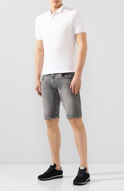 Джинсовые шорты 7 FOR ALL MANKIND, арт. JSZ2B070HG, фото 2