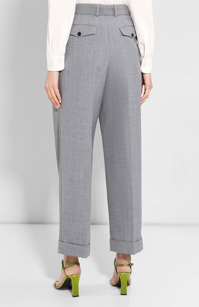 Брюки с поясом DRIES VAN NOTEN, арт. 192-10915-8037, фото 4