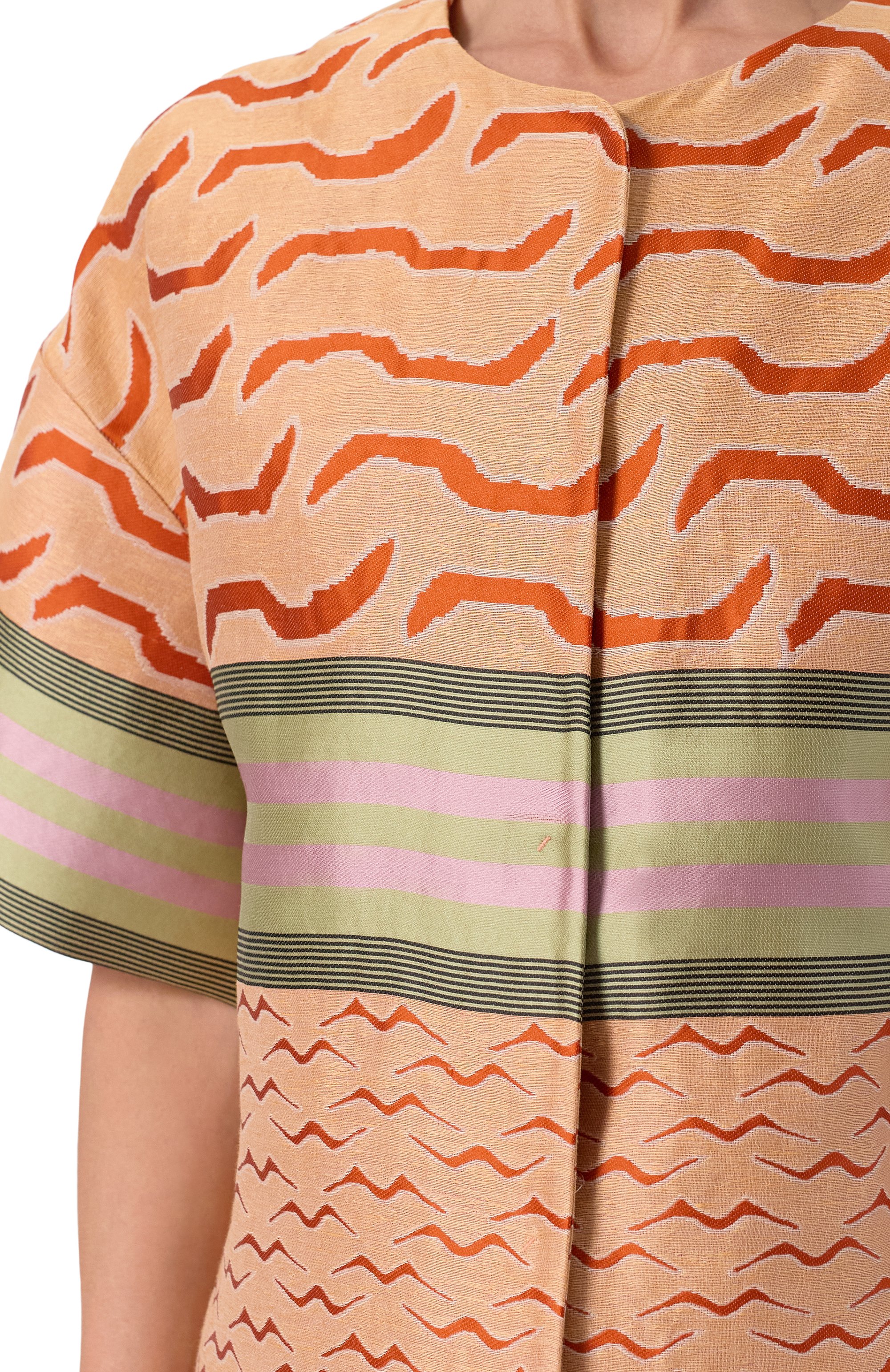 Жакет изо льна и хлопка GIORGIO ARMANI, арт. GW001423/TE13928, фото 5