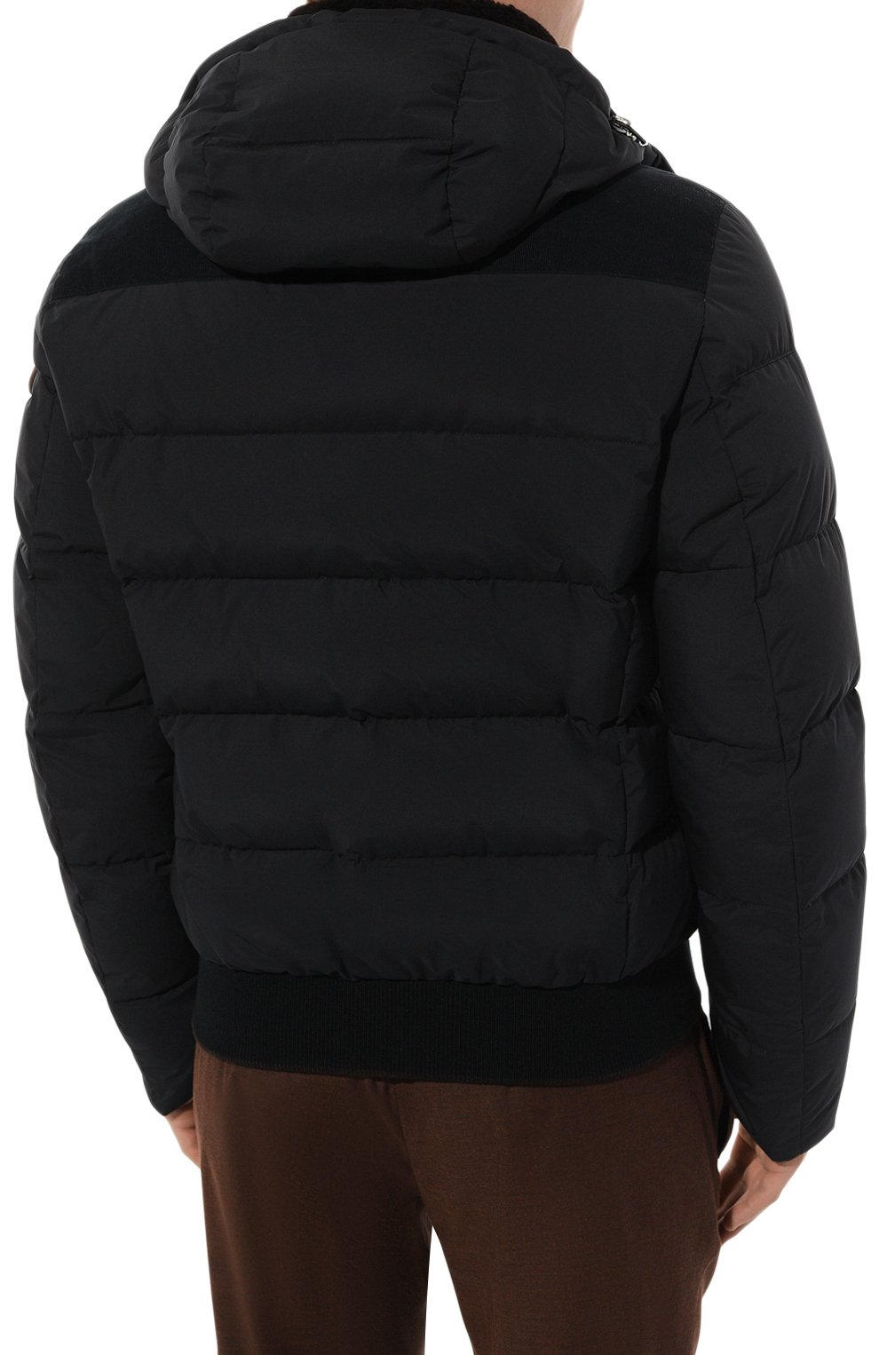 Пуховый бомбер wright-vt с отделкой из вельвета MOORER, арт. GIRW-VT_SET, фото 4