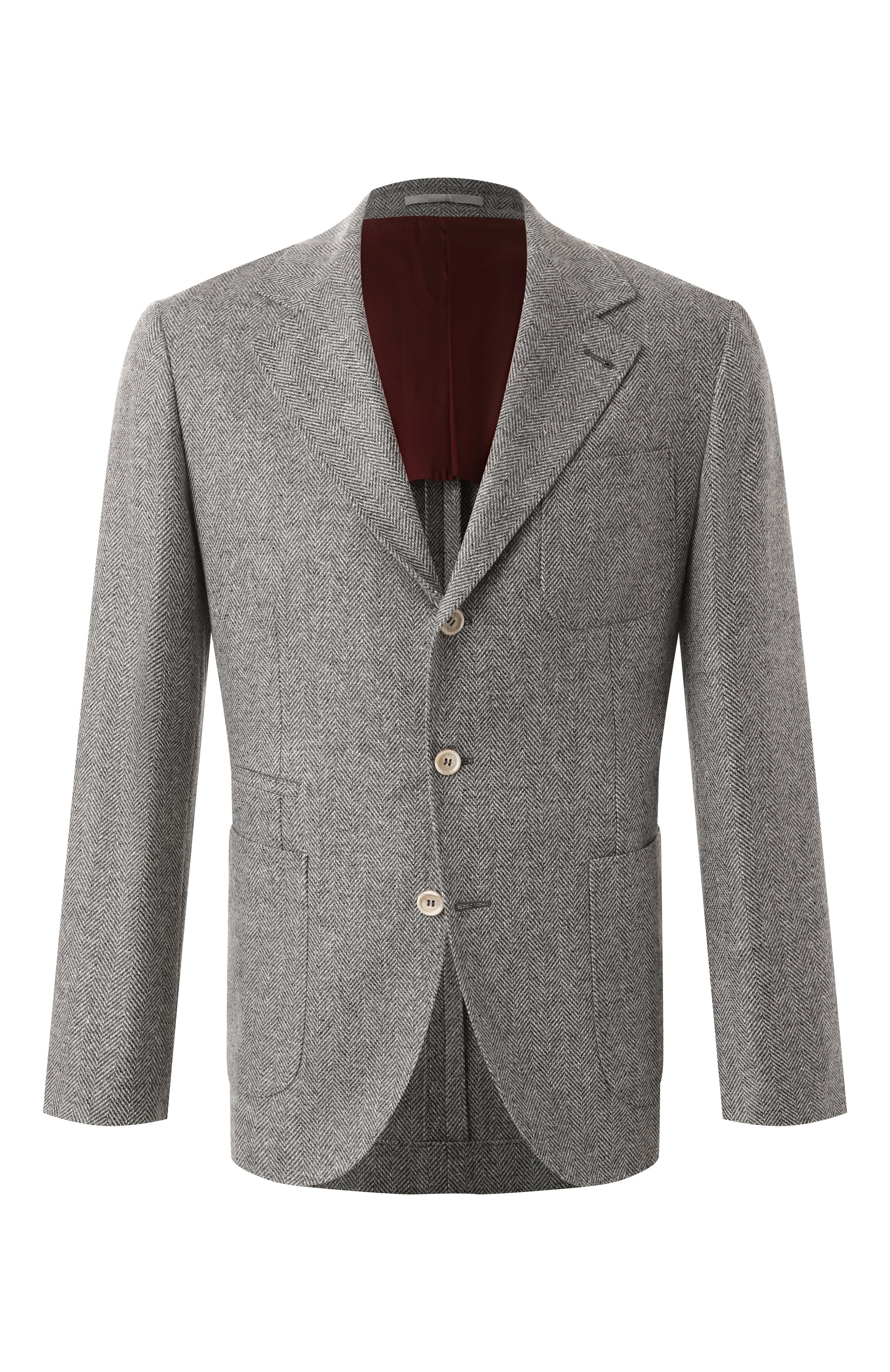 Пиджак из шерсти и шелка BRUNELLO CUCINELLI, арт. MY4527BND, фото 1