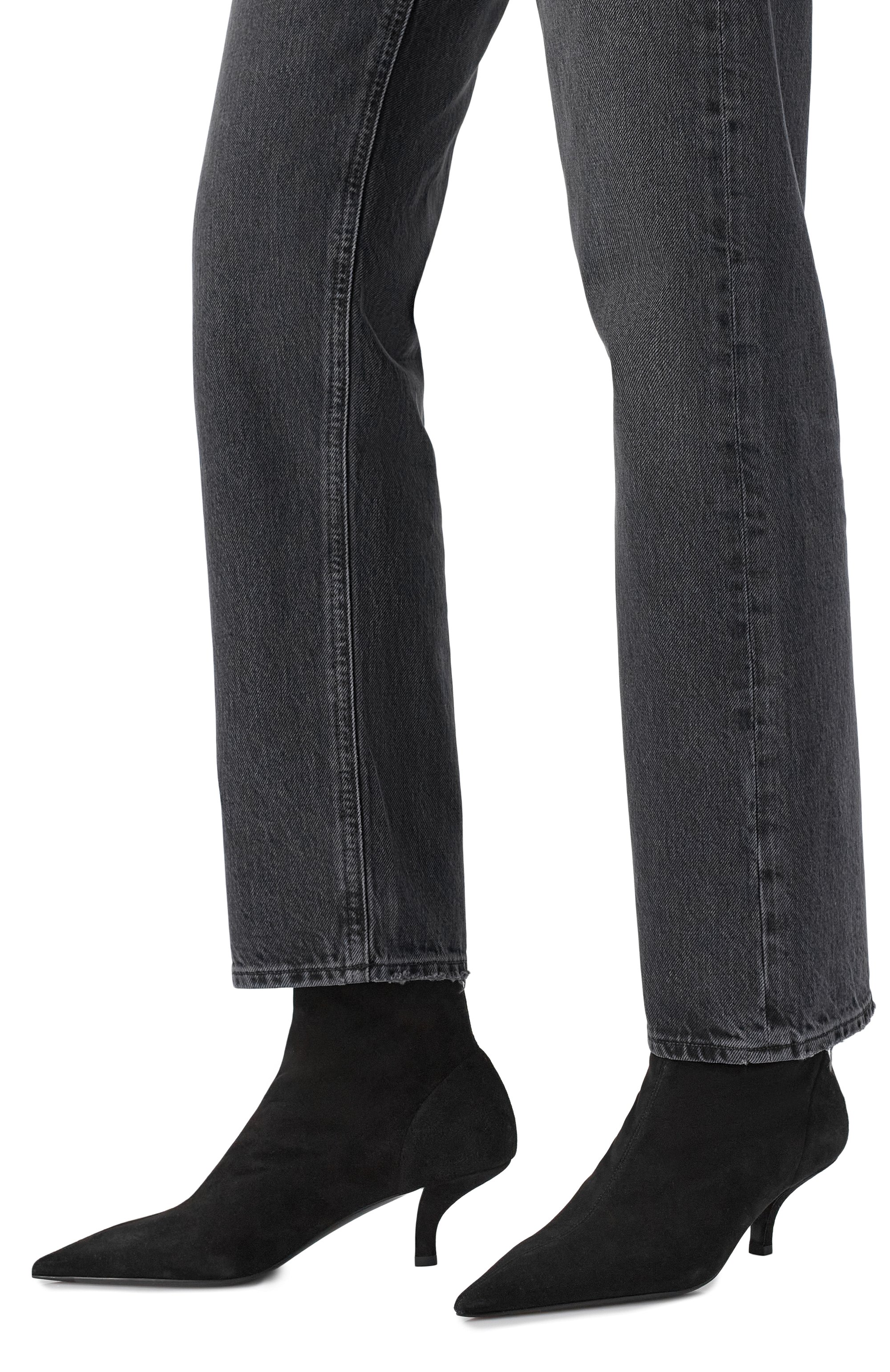 Замшевые ботильоны TOTEME, арт. 244-WAS0161-LE0090, фото 2