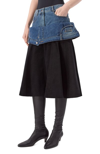 Комбинированная юбка JUUN.J, арт. JW5X27W06, фото 3