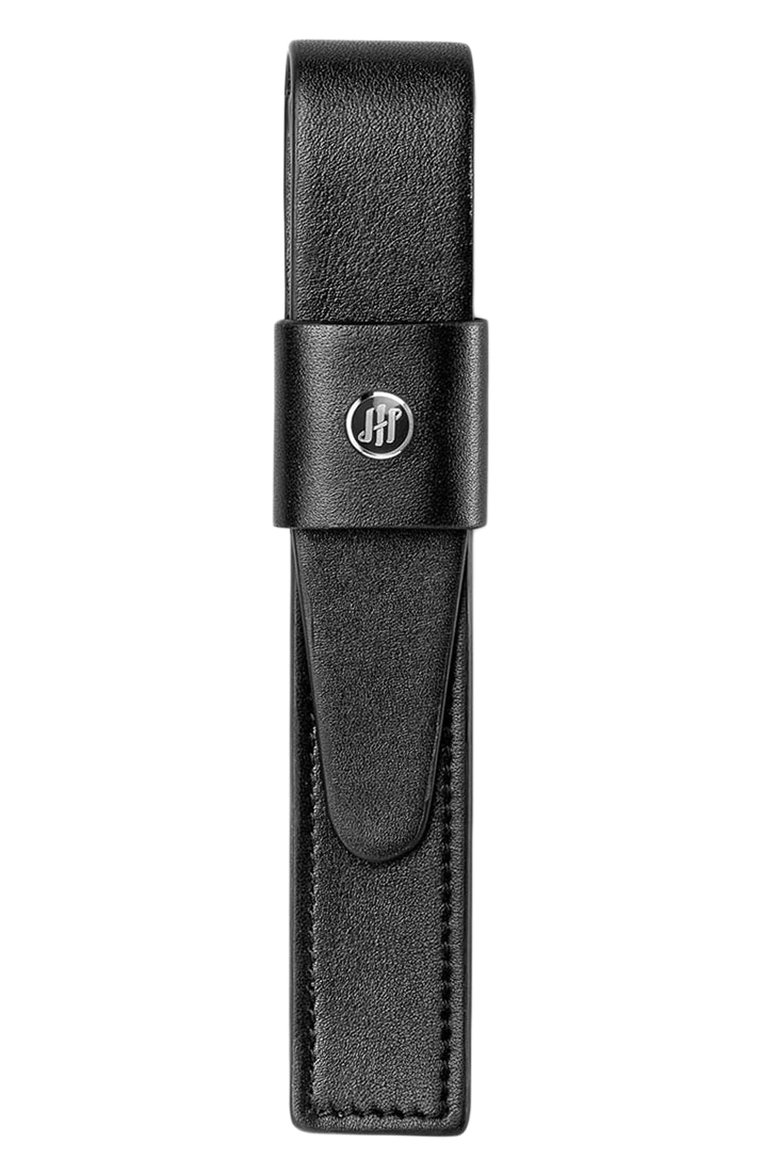 Чехол для ручки MONTEGRAPPA черного цвета, арт. IC00PP03 | Фото 1 (Нос: Не проставлено; Региональные ограничения белый список (Axapta Mercury): Не проставлено; Материал: Натуральная кожа; Ограничения доставки: m-style)