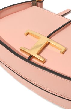 Женская сумка tsa micro TOD’S светло-розового цвета, арт. XBWTSAX0000R0R | Фото 3 (Сумки-технические: Сумки top-handle; Материал: Натуральная кожа; Материал сплава: Проставлено; Драгоценные камни: Проставлено; Размер: small)