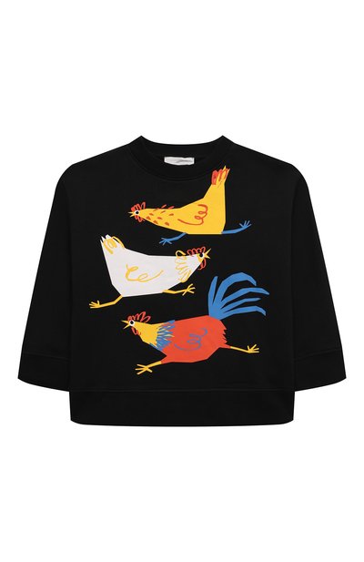 Хлопковый свитшот STELLA MCCARTNEY, арт. TV4R00