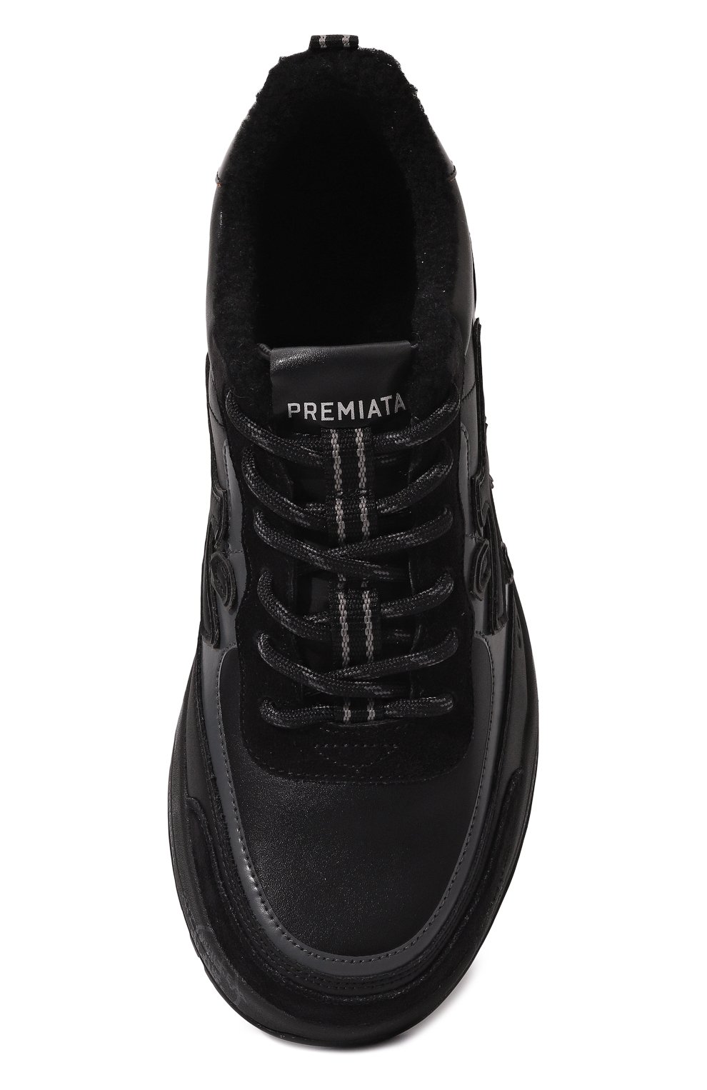 Комбинированные кроссовки nous PREMIATA черного цвета по цене 35500 руб., арт. N0US/VAR 7122M, фото 6 Комбинированные кроссовки nous PREMIATA, арт. N0US/VAR 7122M, фото 6