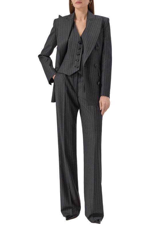 Шерстяные брюки Shervarli TR25-0017 Серый  TR25-0017 Фото 2