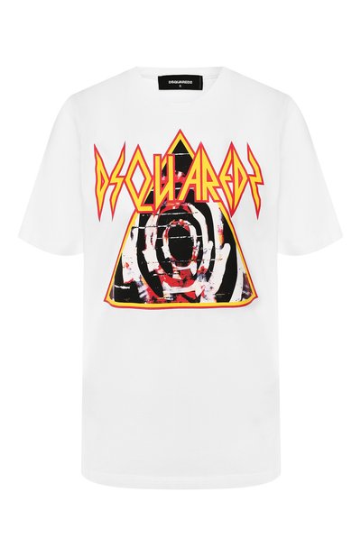 Женская хлопковая футболка DSQUARED2, арт. S72GD0165/S22844