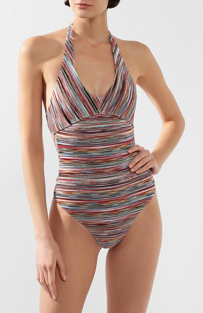 Слитный купальник MISSONI разноцветного цвета по цене 41600 руб., арт. MMP00031/BK00IC, фото 2 Слитный купальник MISSONI, арт. MMP00031/BK00IC, фото 2