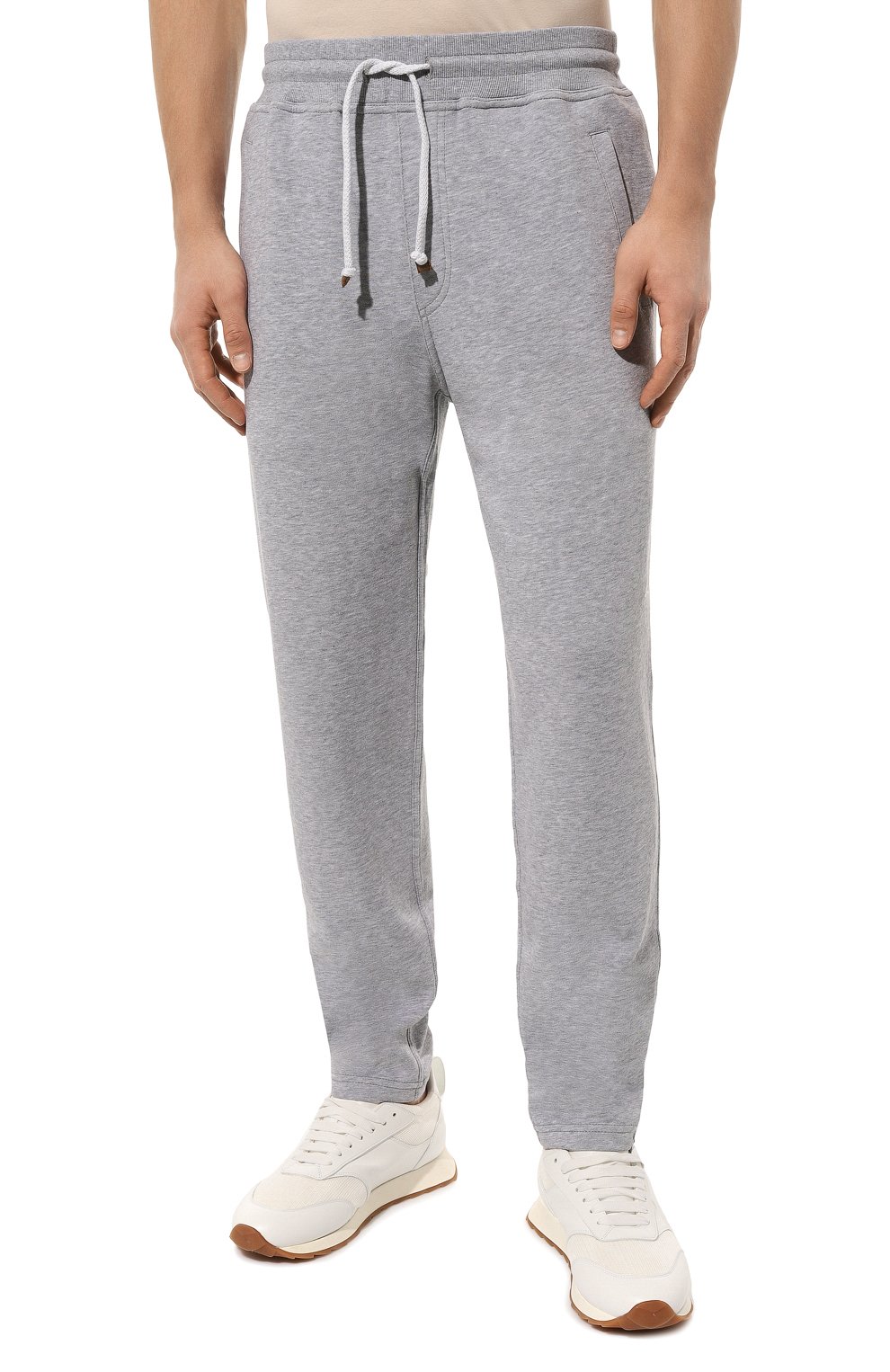 Хлопковые брюки BRUNELLO CUCINELLI, арт. M0T353243G, фото 3