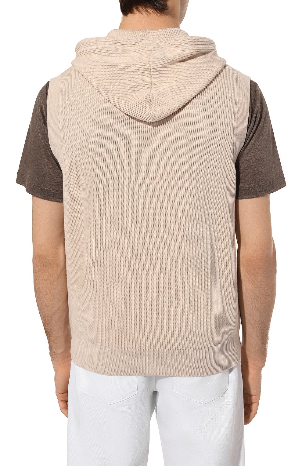 Хлопковый жилет BRUNELLO CUCINELLI, арт. M2920B2308, фото 4