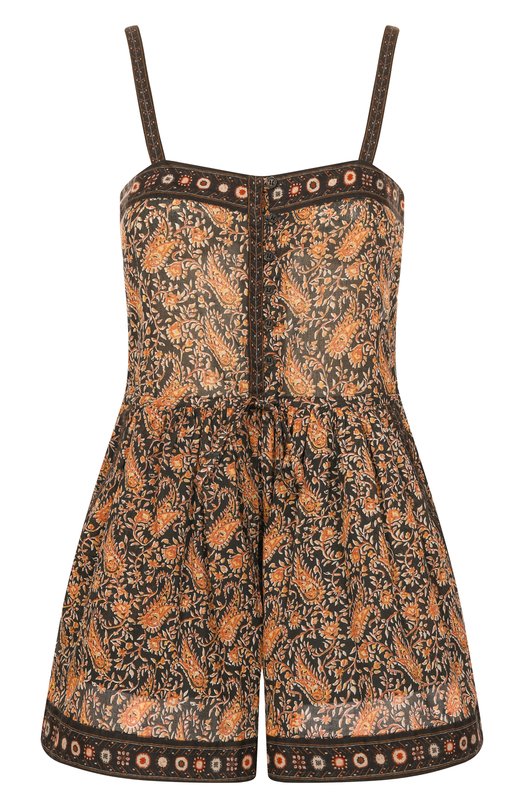 Хлопковый комбинезон Isabel Marant Etoile 25PCB0067FA/C1J04E Чёрный 25PCB0067FA/C1J04E