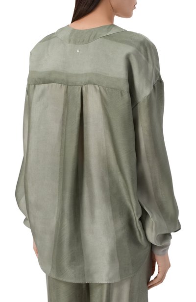 Шелковая блузка LORENA ANTONIAZZI, арт. P2657CA11B/5218, фото 4