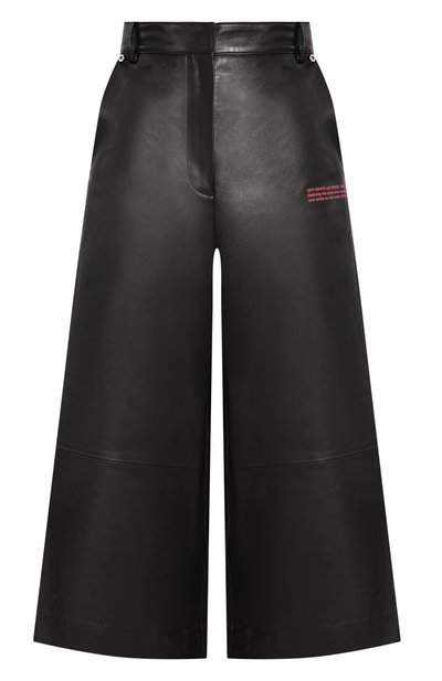 Кожаные кюлоты OFF-WHITE, арт. 0WJB006R20F990681000, фото 1